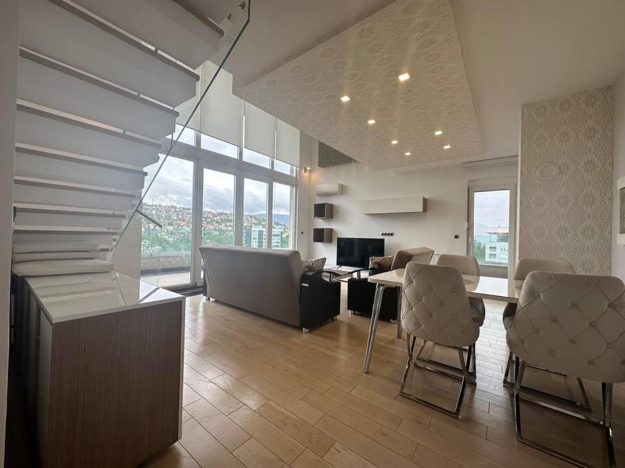 Apartment Cityscape Penthouse Sarajevo